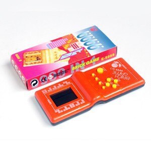 Classic Handheld Game Machine Tetris Brick Game Kids Game Machine with Game Music Playback without Battery dorpshipping