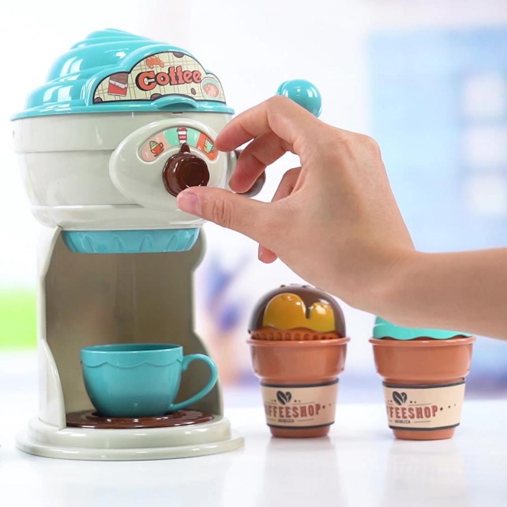 1 zestaw zabawka robić odgrywania ról zabawa symulacja 3D modelowanie plastikowa kawa przekąska zabawka robić udawania w gospodarstwie domowym
