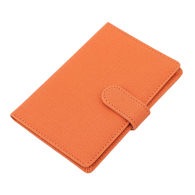 PU Cuir Porte-Passeport Carte Coque Couleur Unie Passeport Housse De Protection Couverture de Passeport