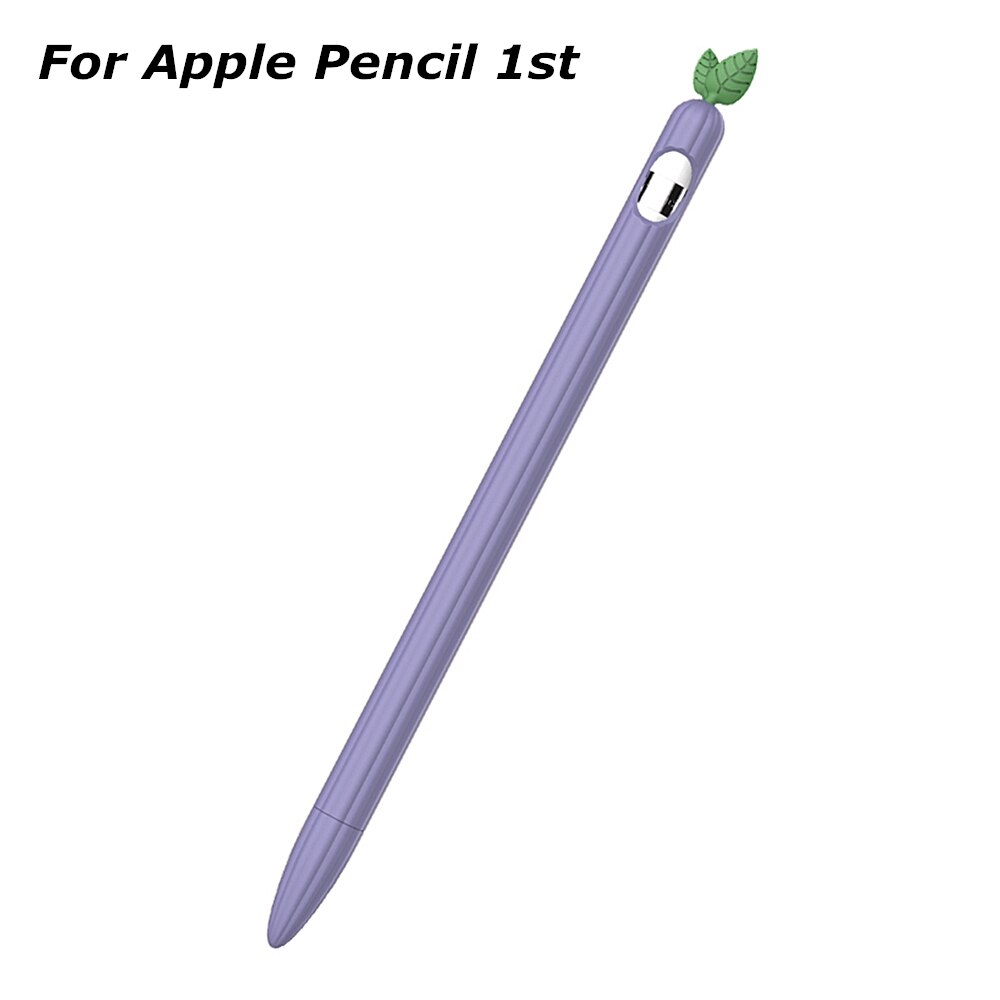 Protective Cover Case For Apple Pencil 2 Silicone Case For iPad Pencil 1 2 Anti-lost Case For Apple Pencil 2 1 Stylus Protector: For Pencil 1 06