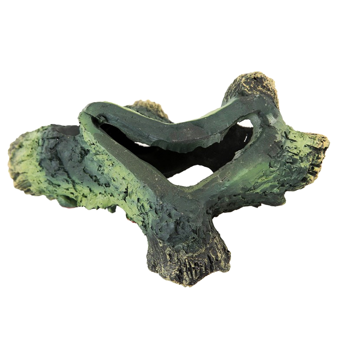 Acuario de paisajismo rocas de resina reptil de tortuga hábitat decoración Terrario de Reptiles peces cueva escondite