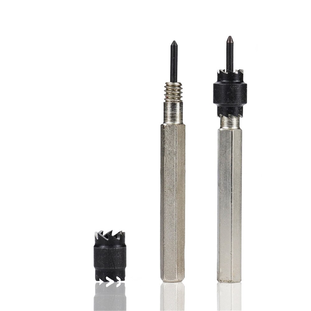 3/8 ''5/16 ''Puntlas Boor Cutter Double Side Carbide Getipt Roestvrij Metalen Gat Boor Centrum Voor tweemaal De Efficiëntie