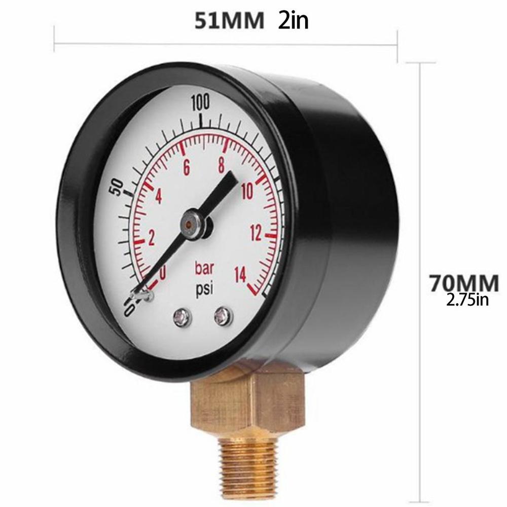 TS-Z52 Präzision Manometer Elektronische Barometer Hydraulische Negativ Druck Vakuum Manometer