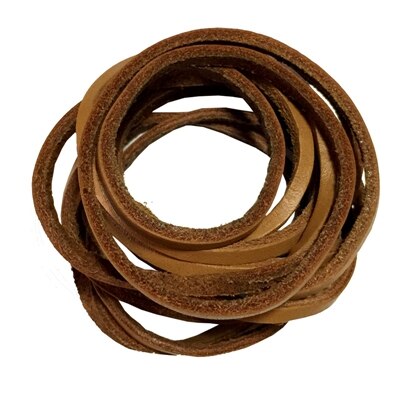 1 PCS of Rawhide Leather Shoelaces 1/8" Shoestrings Boot Shoe Laces 280cm Long/110 Inch: camel
