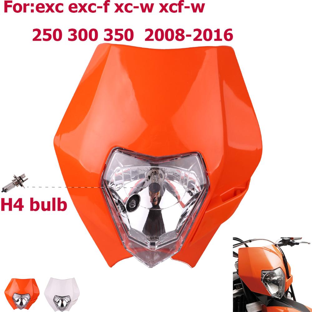 Pour Ktm phare moto phare exc xc w 250 300 350 20082009