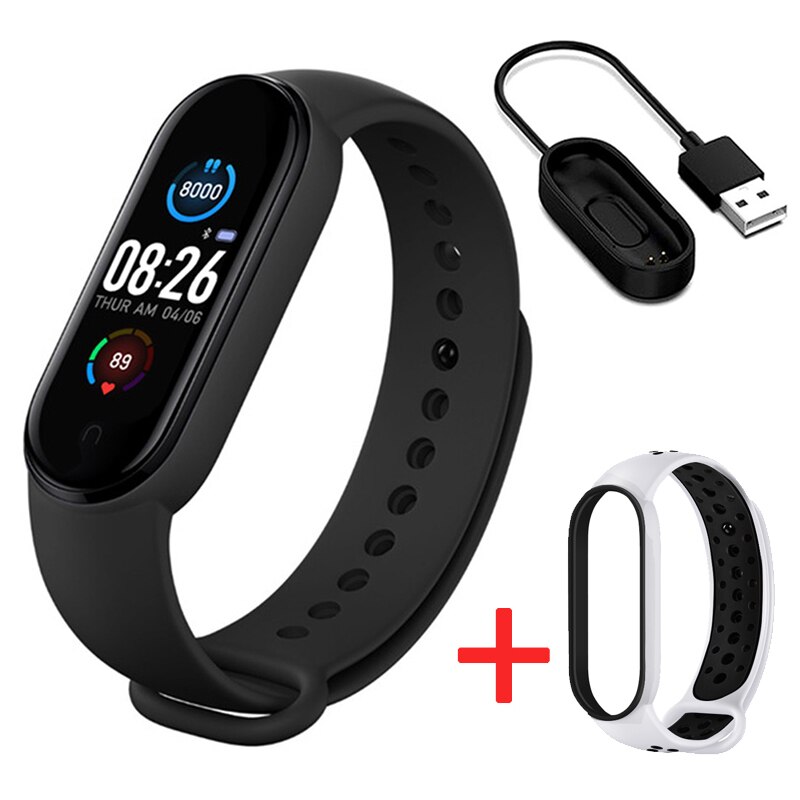 M5 Smart Watch Fitness Bracelet Band Trcker Sport Pedometer Blood Pressure Heart Rate Smarthwatch For Women Men Wristbands