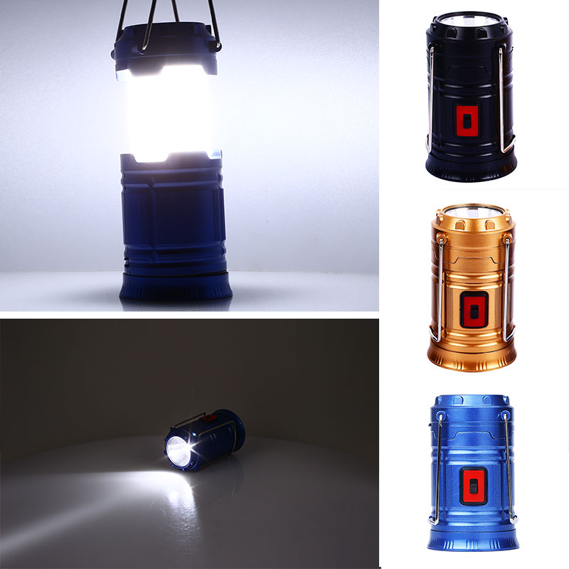 30ed Taille m - Lanterne Led Cob Portable Et Pliable Suspendue Pour