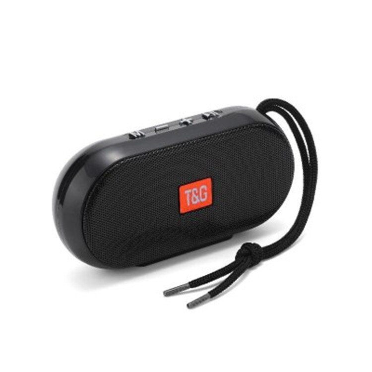 Multifunctionele Bluetooth Speaker Draadloze Speaker Draagbare Bluetooth Card Draadloze Creatieve Audio: Black