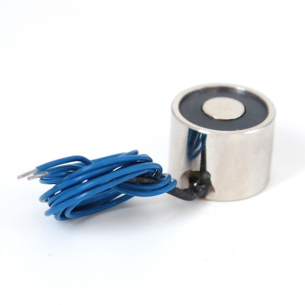 Ventouse 20*15mm 2.5KG 25N cc 5V/12V/24V | Mini électroaimant électrique levage, électro aimant, support puissant, tasse de bricolage 12 v