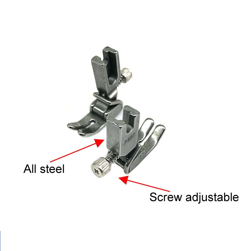 Industrial Sewing Machine Parts Pleated Presser Feet, Pleating Foot, Straight Seam Foot, Suitable For Thin Cloth