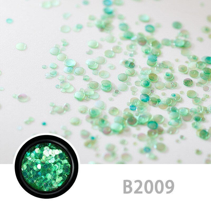 12 couleurs paillettes ongles strass petites perles irrégulières manucure 3D Nail Art décoration dans les accessoires de roue