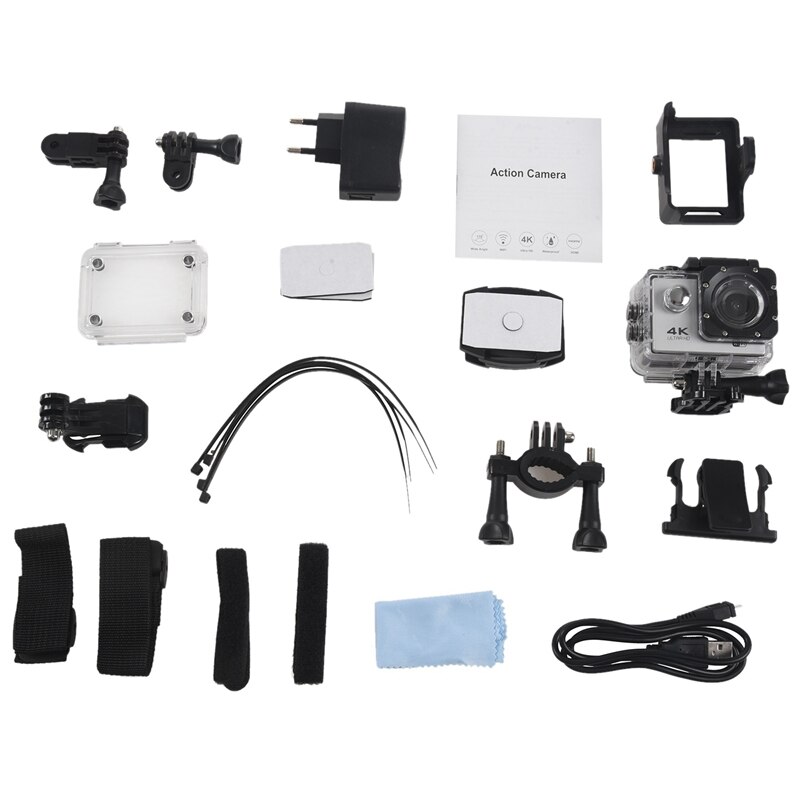 SJ4000 1080P Full HD Action Camera Sport Camcorder DV DVR Silver: Default Title
