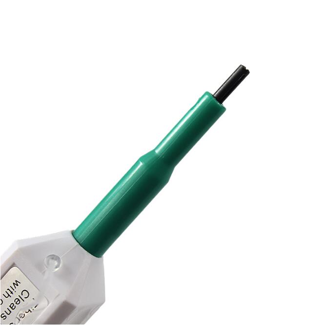 Fiber Optic Cleaner, Anti Static Resin SC FC ST Connector Cleaning Pen 2 5mm Wide Application For Maintenance
