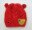 Inverno Manter aquecido malha chapéus para o menino/menina/kits de chapéus, lenços, bug/abelha infantes tampas beanine para chilld 2 pçs/lote MC02: MC02red