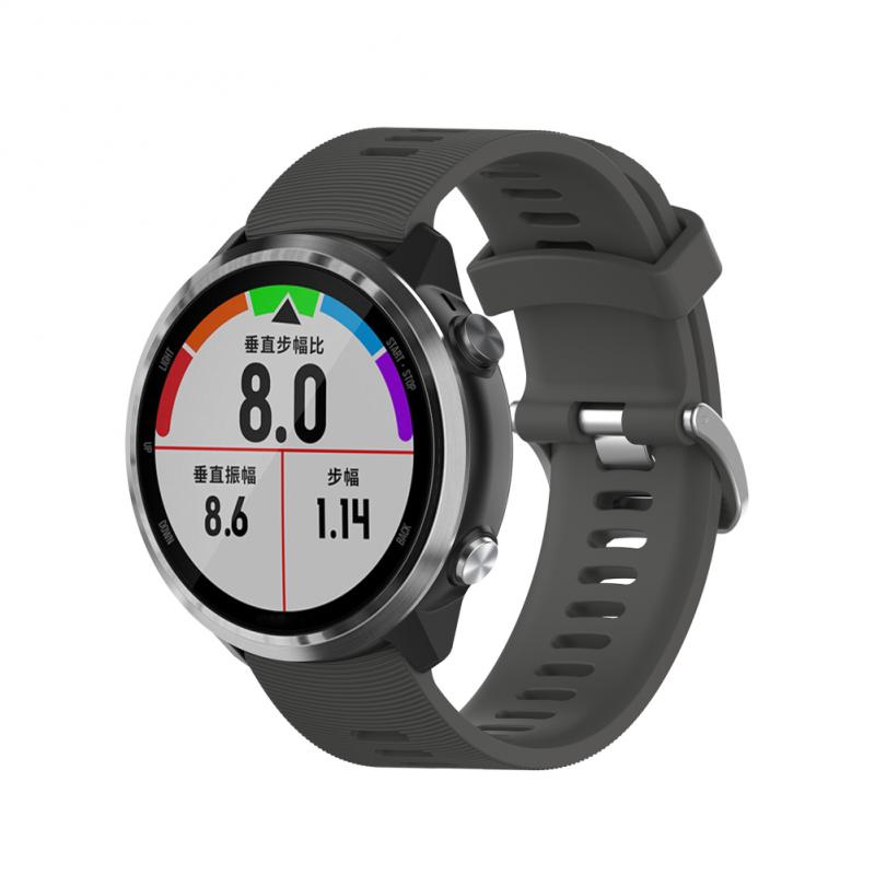 Pulseira Para Garmin Forerunner 645 Cores Esporte Pulseira de Silicone Pulseira 10 Substituição Alça Acessórios de Moda Inteligente