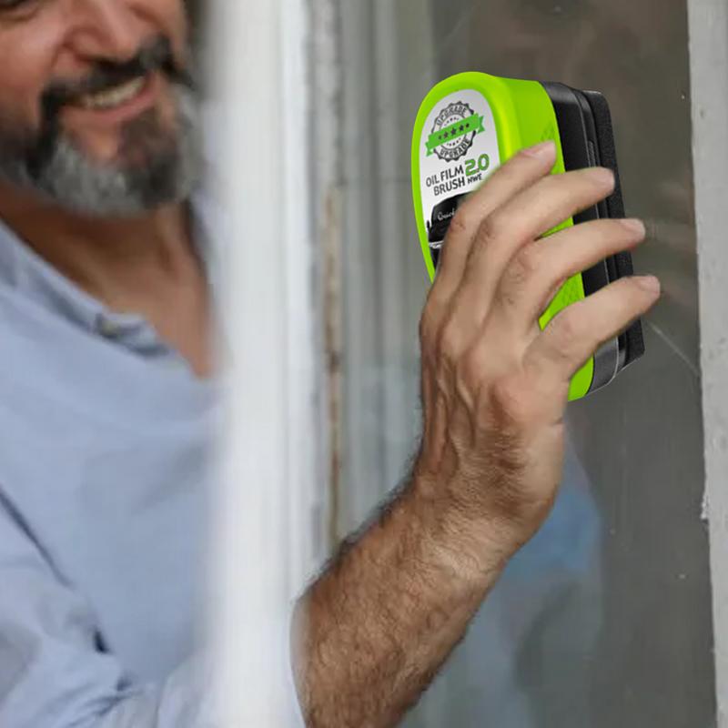 Limpador de vidro para carros, 150ml, removedor de filme de óleo, esponja de vidro automotivo, escova de limpeza, limpador de vidro de janela, manutenção de carro