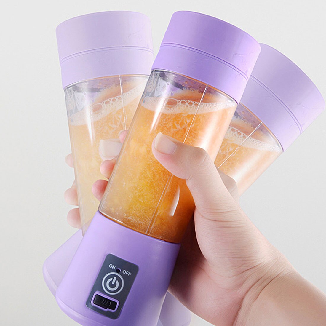 Portable blender usb mixer electric juicer machine smoothie blender mini food processor personal blender cup juice blenders