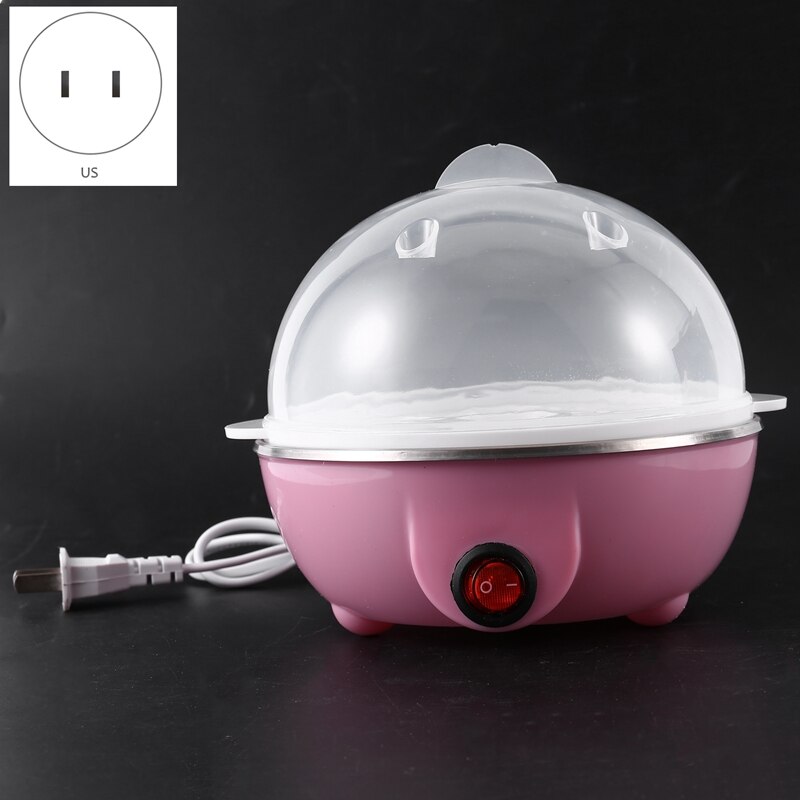 Rapid Egg Cooker Electric Egg Cooker for Omelet Eggs & Soft, Medium, Hard-Boiled Egg Boiler Cooker US Plug