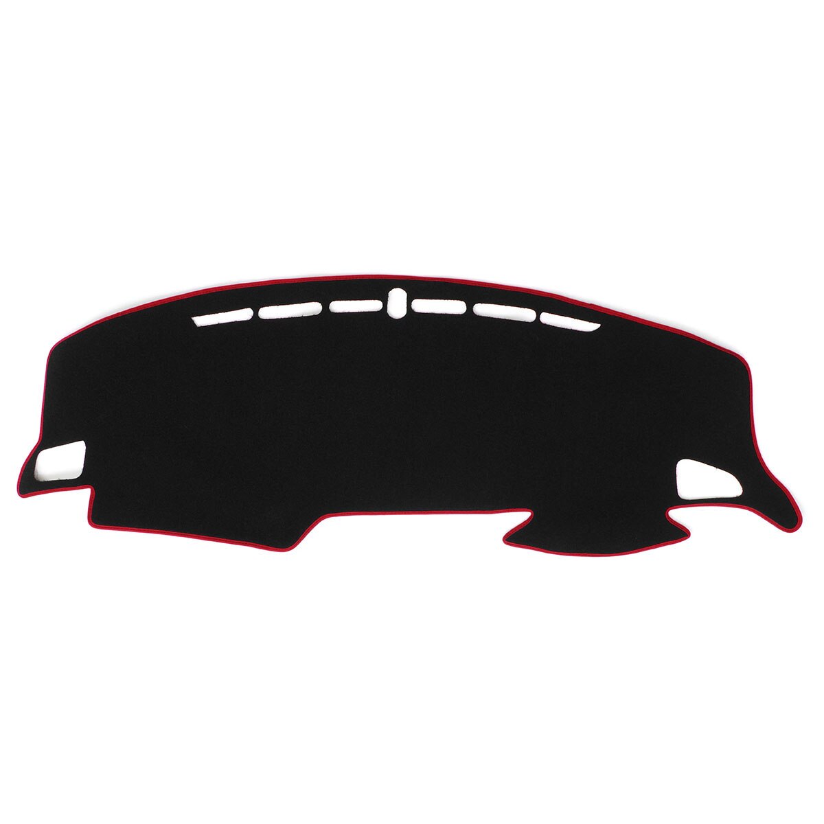 Car Dashboard Cover Dashmat Sunshade Cover Pad Anti-slip Dash Board Carpet For Honda/Civic: Red