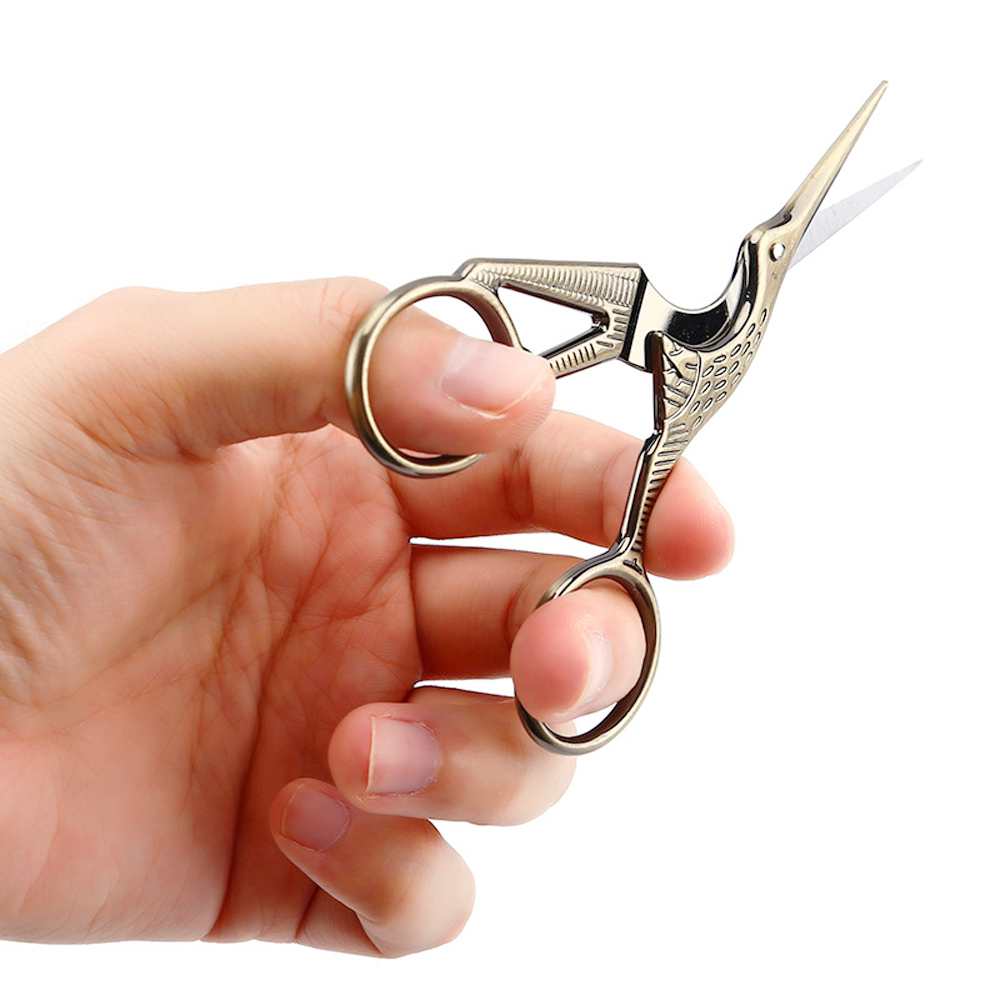 Eyebrow Scissors Stainless Steel Nose Eyelash Tape Scissors Face Hair Removal Eyebrow Trimmer Shaver Eye Brow Women Makeup Tool