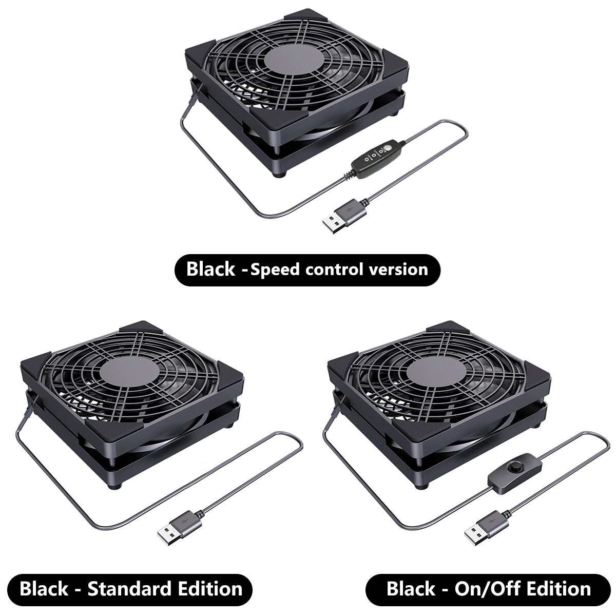 Ventilador de Resfriamento USB de 120mm 4.72 polegadas 5V, Mini Cooler Silencioso para Dispositivos Eletrônicos
