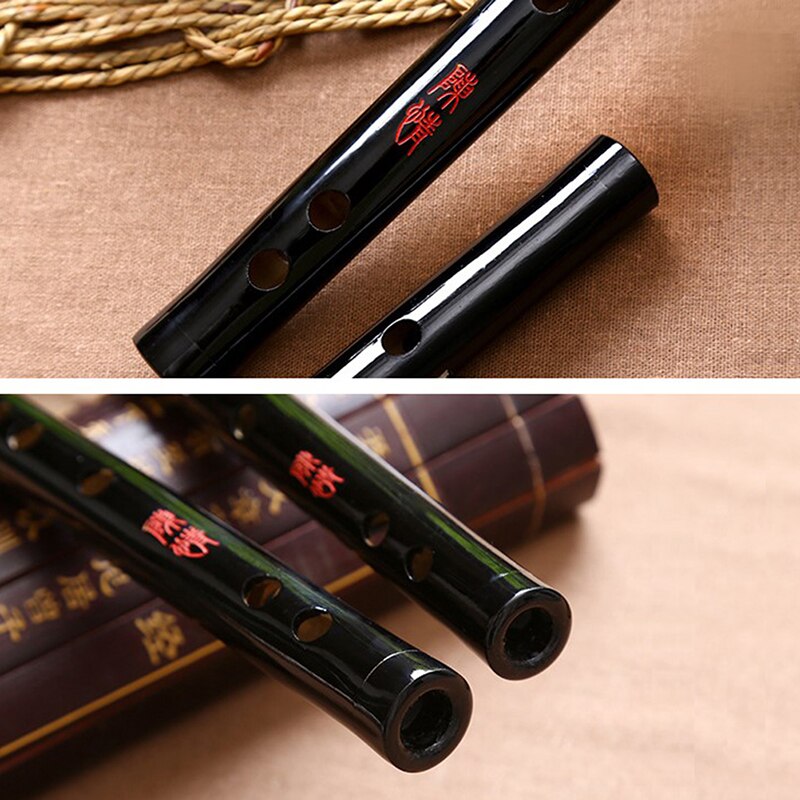 Bambus Dizi Flöte - Traditionelles Chinesisches Querflöten-Instrument - C D E F G Ton für Anfänger