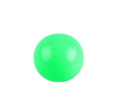 Balle collante plafond Decompression wall ball Sticky Squash Suction Sticky Target Ball Children's Toy Response capability: Green 5CM