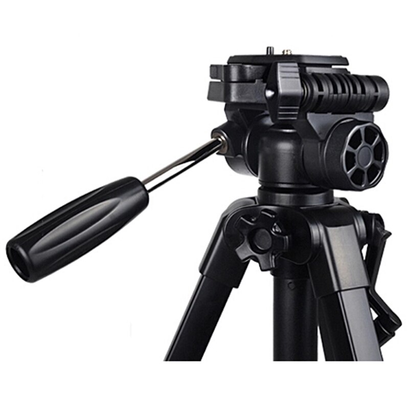 Yunteng 668 VCT-668 Pro Statief Met Demping Head Fluid Pan Voor Slr/Dslr Canon Nikon + Draagtas