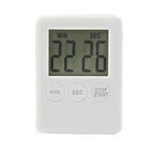 Time Calculator 99 Minute Digital LCD Clock Sport Kitchen Cooking Countdown: White