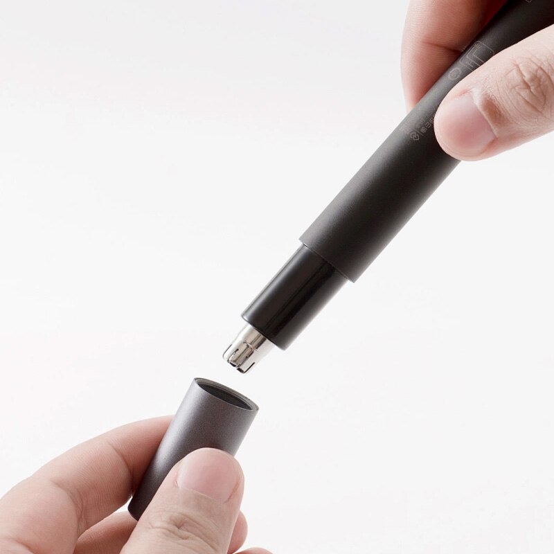 Mini Electric Nose Hair Trimmer Ear Hair Shaver Clipper HN1 Sharp Blade Body Wash Portable Minimalist Waterproof