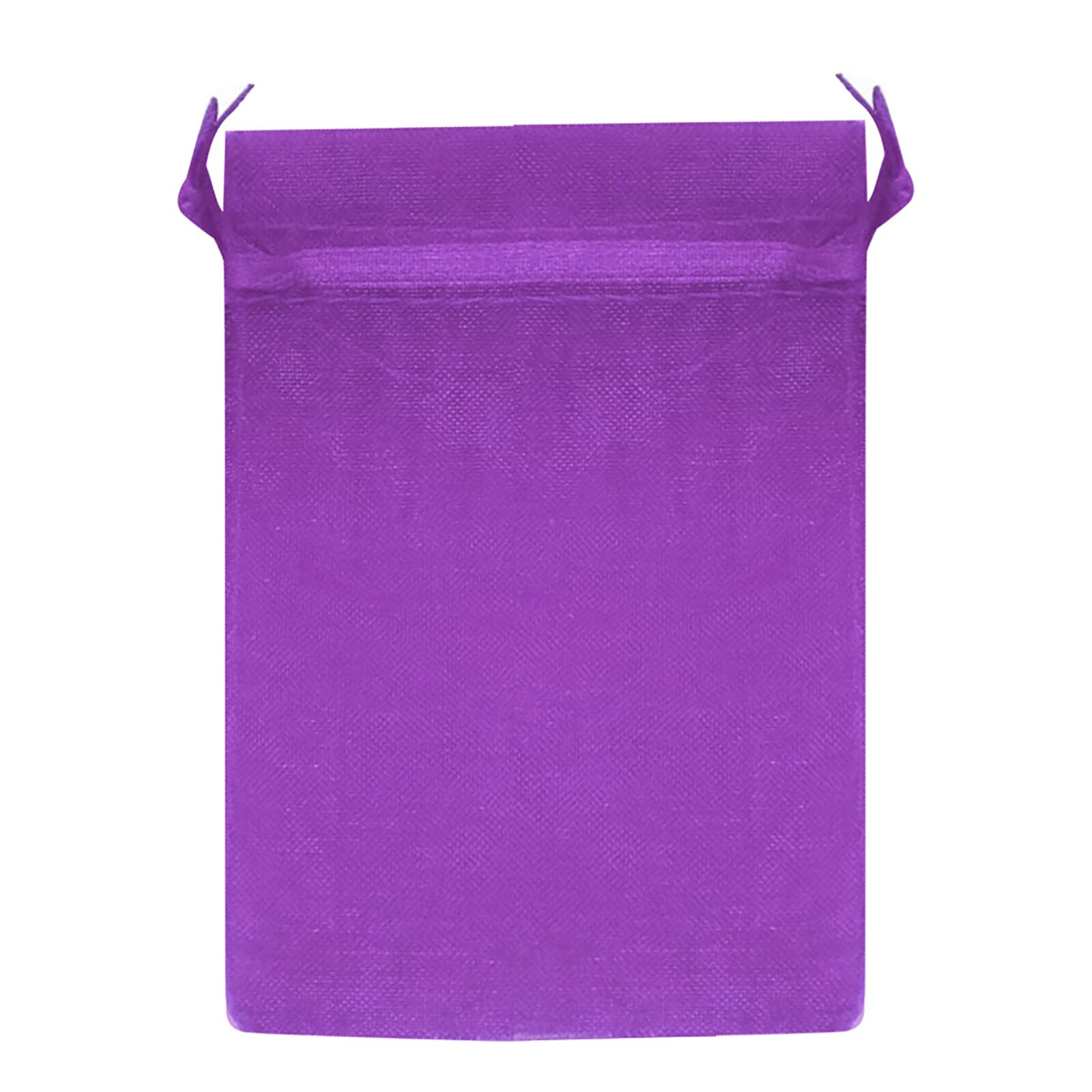 30 Pieces Sheer Organza Bags, White Wedding Favor Bags with Drawstring Makeup Organza Favor Bags: Purple