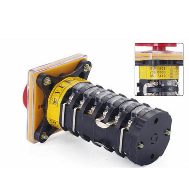 Pieza de la máquina fresadora, velocidad de avance de importación, interruptor de 6 piezas para Bridgeport, máquina de torno, Mini fresadora CNC