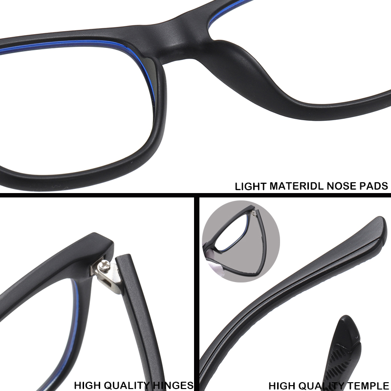 AIMISUV Anti Blau Licht Blockieren Gläser freundlicher Rahmen Platz Gläser Acetat Klar Objektiv UV400 Computer freundlicher Brillen