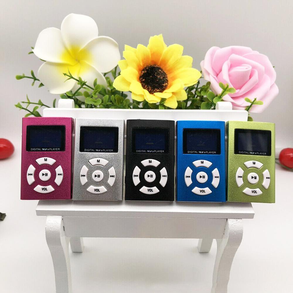 Mini reproductor de música MP3 USB Hifi, pantalla LCD, compatible con tarjeta Micro SD TF de 32GB, deportivo, a la , estilo, , 1 Uds.