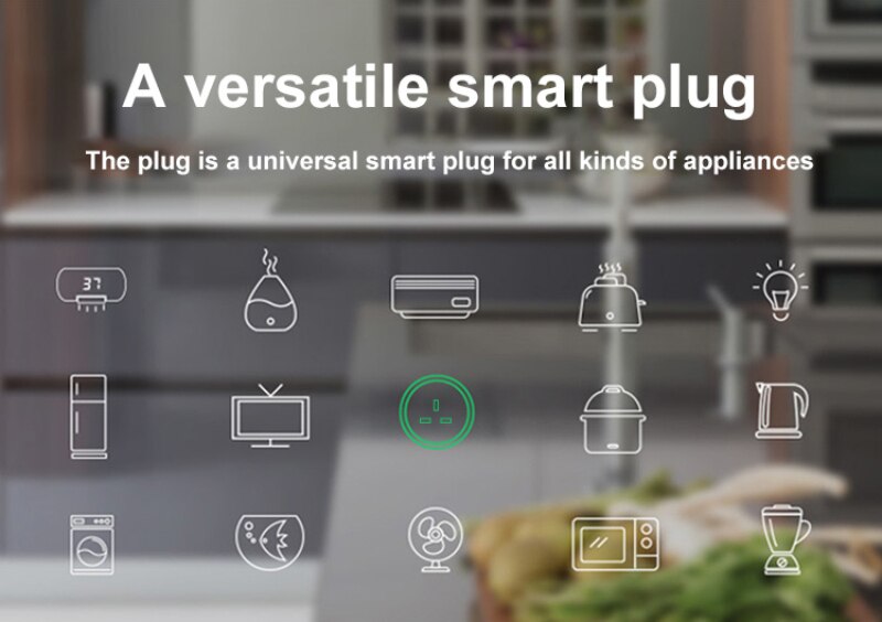 ZigBee Smart UK/US Plug Socket Wifi Smart Plug Power Monitor APP Smart Life Tuya Smart Life APP Remote Control Work With Google