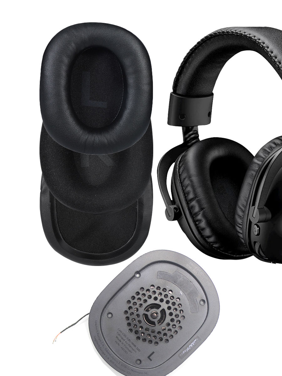 Logitech G Pro X Unidad de controlador de altavoz de repuesto Accesorios de reparación originales Kit de bricolaje de altavoz