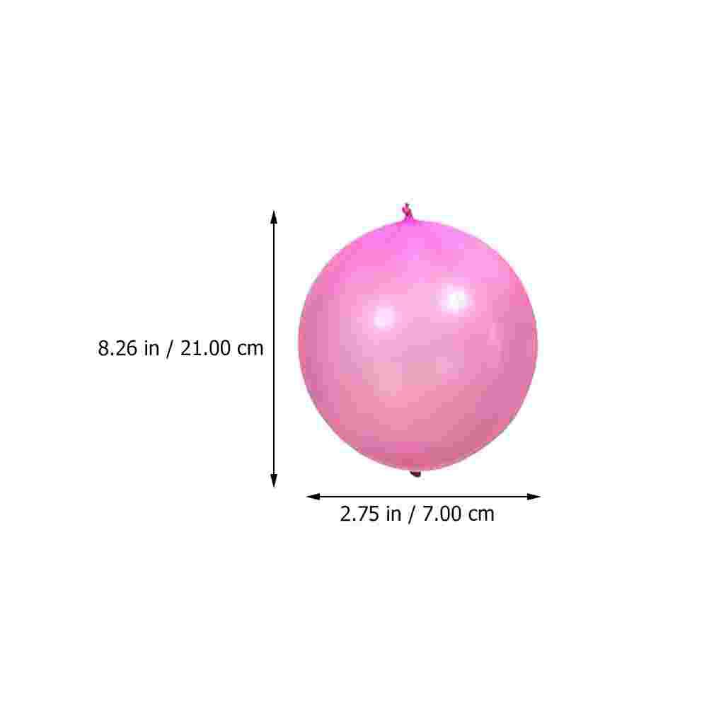 50 lustige punch-ballons für kinder, latexballons, lustige mitgebsel für partytüten