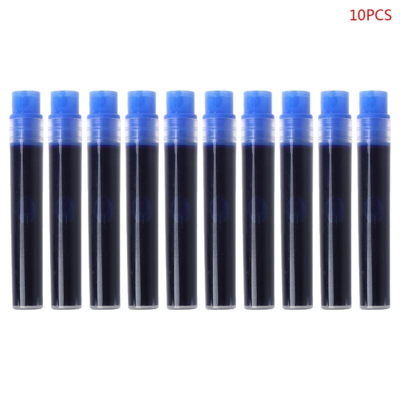 10pcs Replacement Refills for Whiteboard Marker Pen White Board Dry-Erase Pens School Supplies Stationery X3UE
