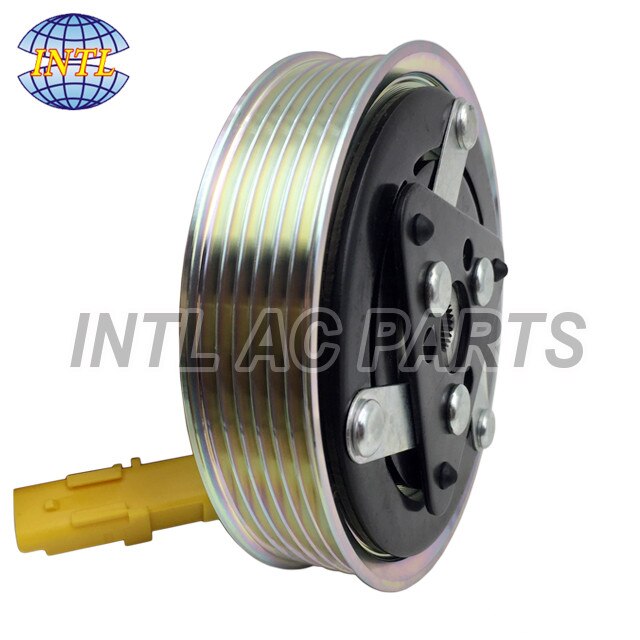 Sanden SD6C12 1363 1351 1364 1355 1367 Auto A/C AC Compressor clutch pulley kit for Peugeot 207 307 408 Citroen C2 C4 9671216280