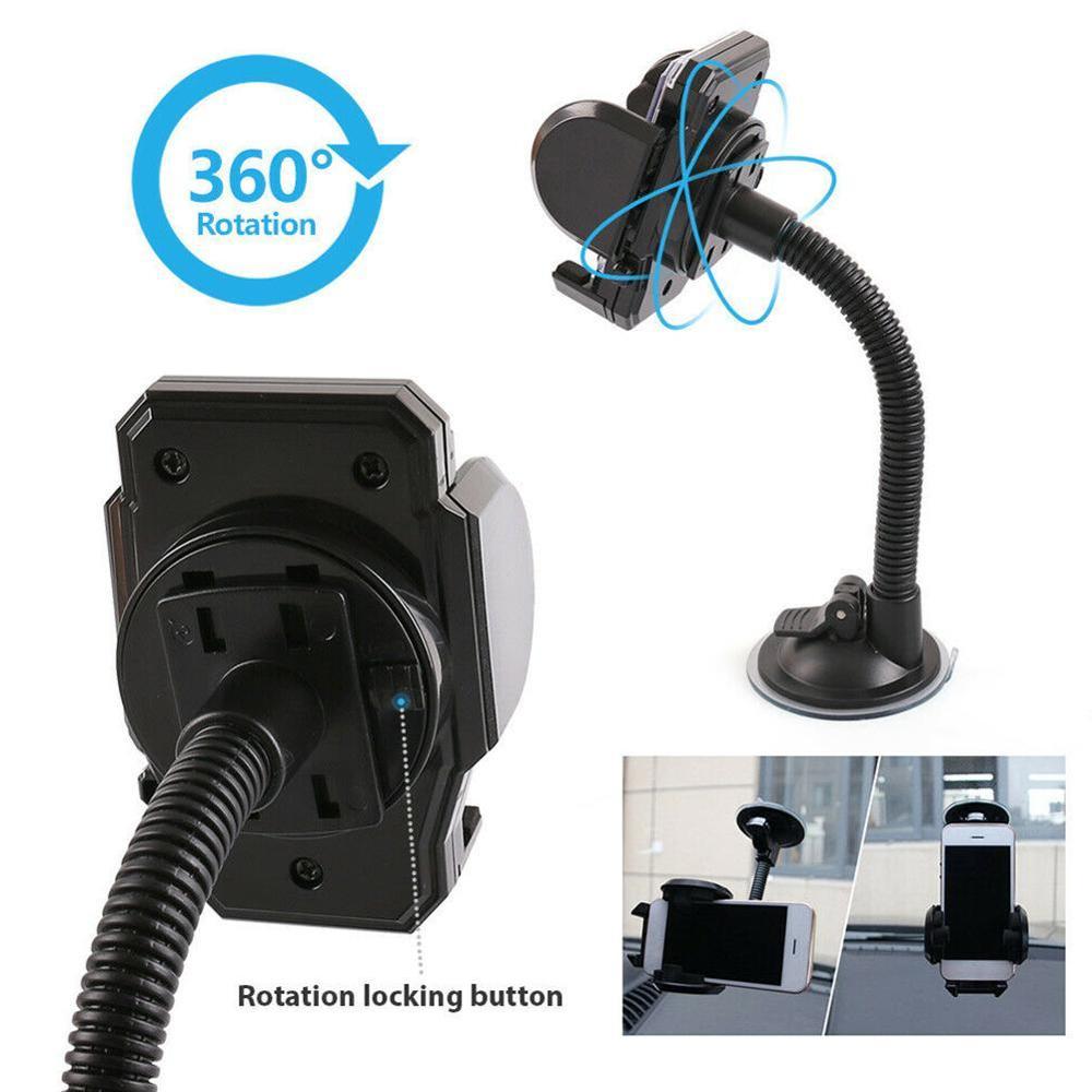 Voorruit Auto Houder 360 Draaibare Car Telefoon Houder Universele Gps Stand Mount Ondersteuning Vensterglas Auto Houder