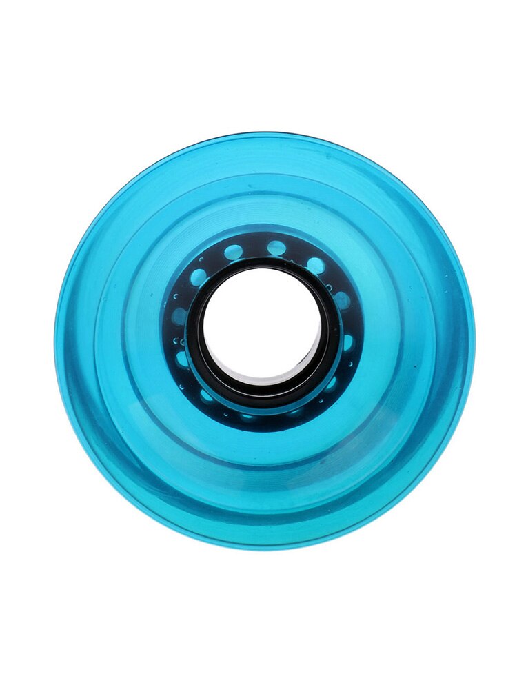 Blank Longboard Cruiser Skateboard Wheels 60*45mm80a Translucent Blue