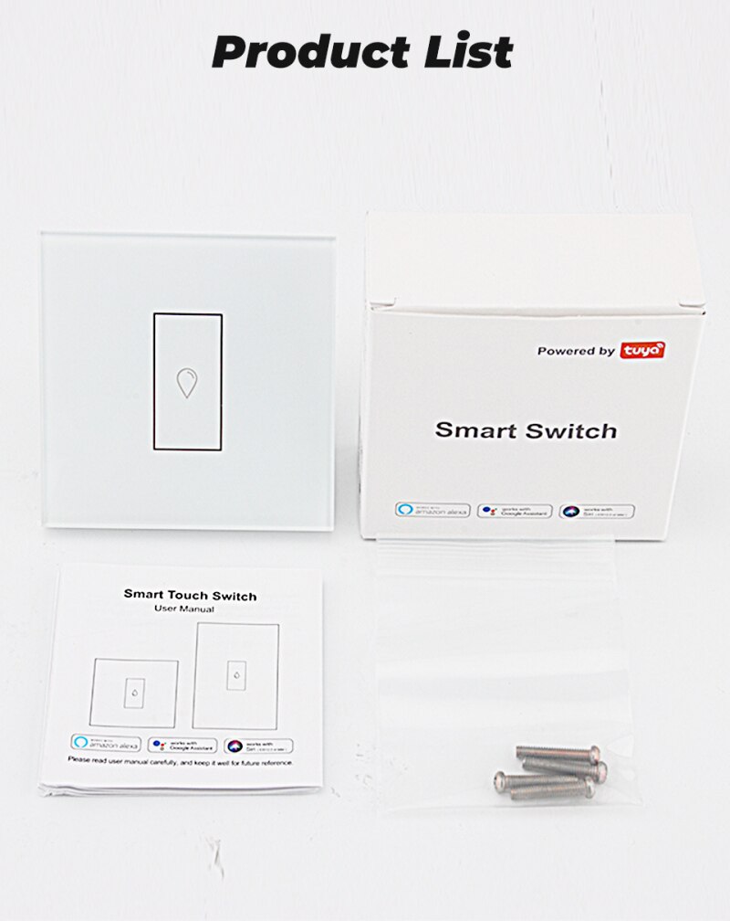 WiFi Smart Boiler Water Heater Switch 4400W Tuya Smart Life App Remote Voice Control Timer Google Home Alexa Zero Fire