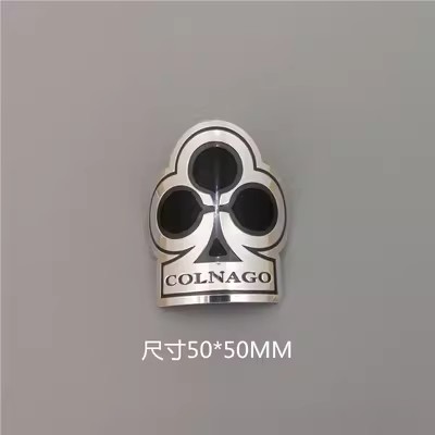mountainbike sticker racefietsframe sticker aluminium hoofd logo Fiets logo decoratieve stickers: Blauw