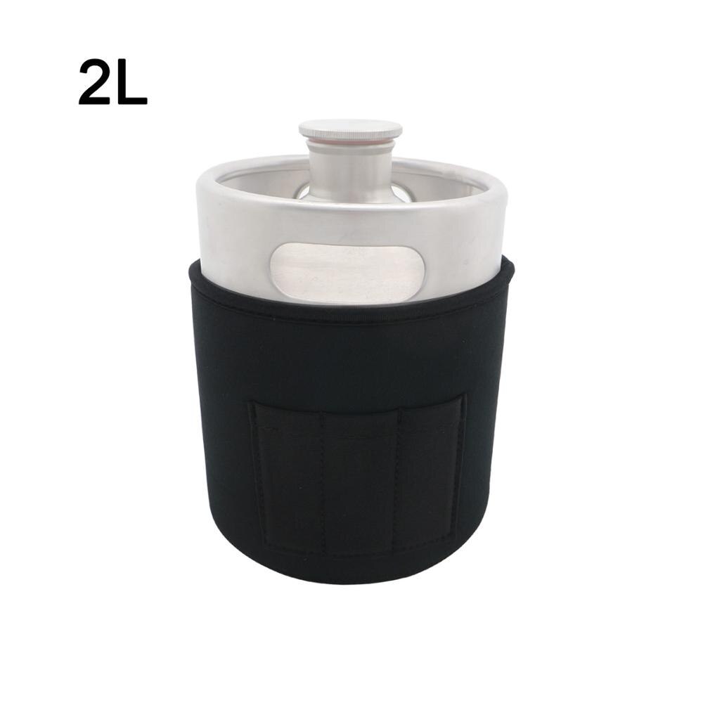 2L/3.6L/5L mini keg cooler jacket Insulator Sleeve,Mini Keg Insulator Sleeve Grower Neoprene Parka: 2L Insulator Sleeve