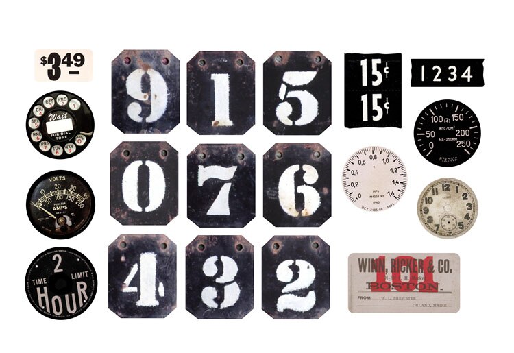 Junkjournal Steampunk Paper STEAMPACK Craft Paper DIY Scrapbook Retro Hand Tent Decoration Paper