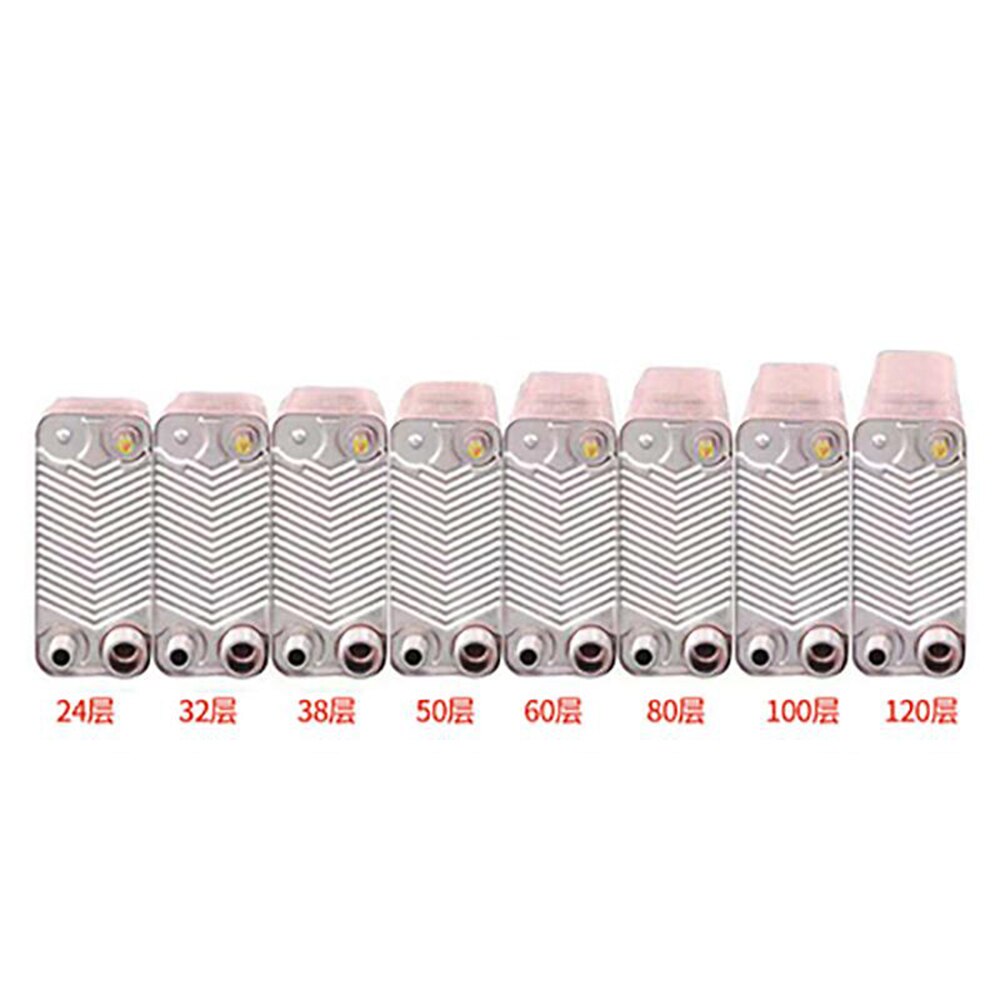 24 Plates stainless steel heat exchanger Brazed plate type water heater SUS304