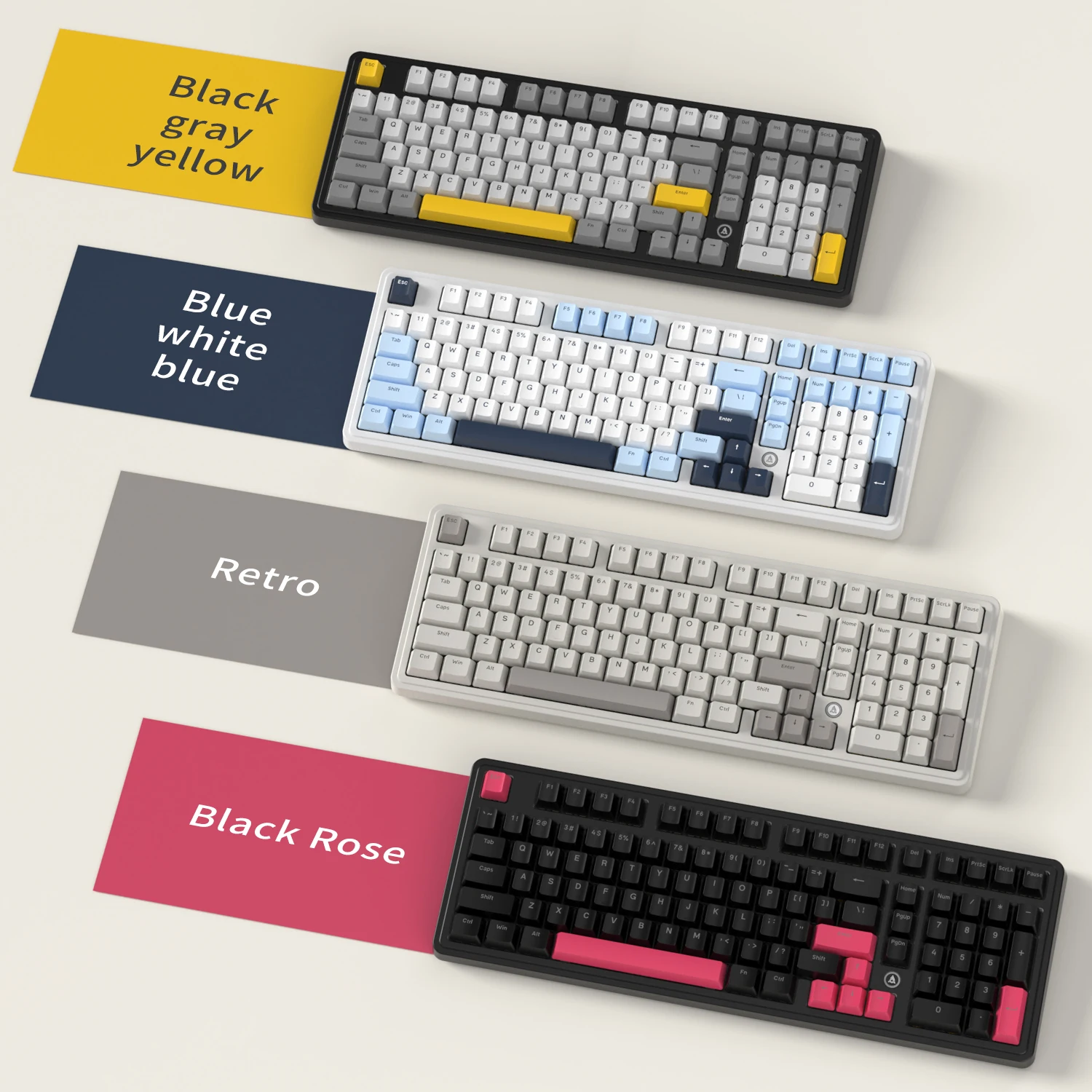 AJAZZ AK980 Wired Mechanical Keyboard Full-Functio... – Grandado