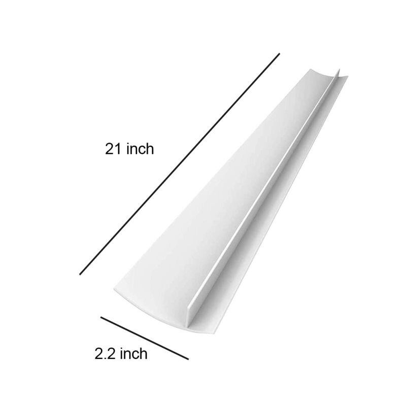 Kitchen Silicone Stove Gap Cover, Easy-to-clean Heat-resistant Gap Filler, Sealed Counter,Stovetop,Oven,Washer Dryer(21/25 Inch): B