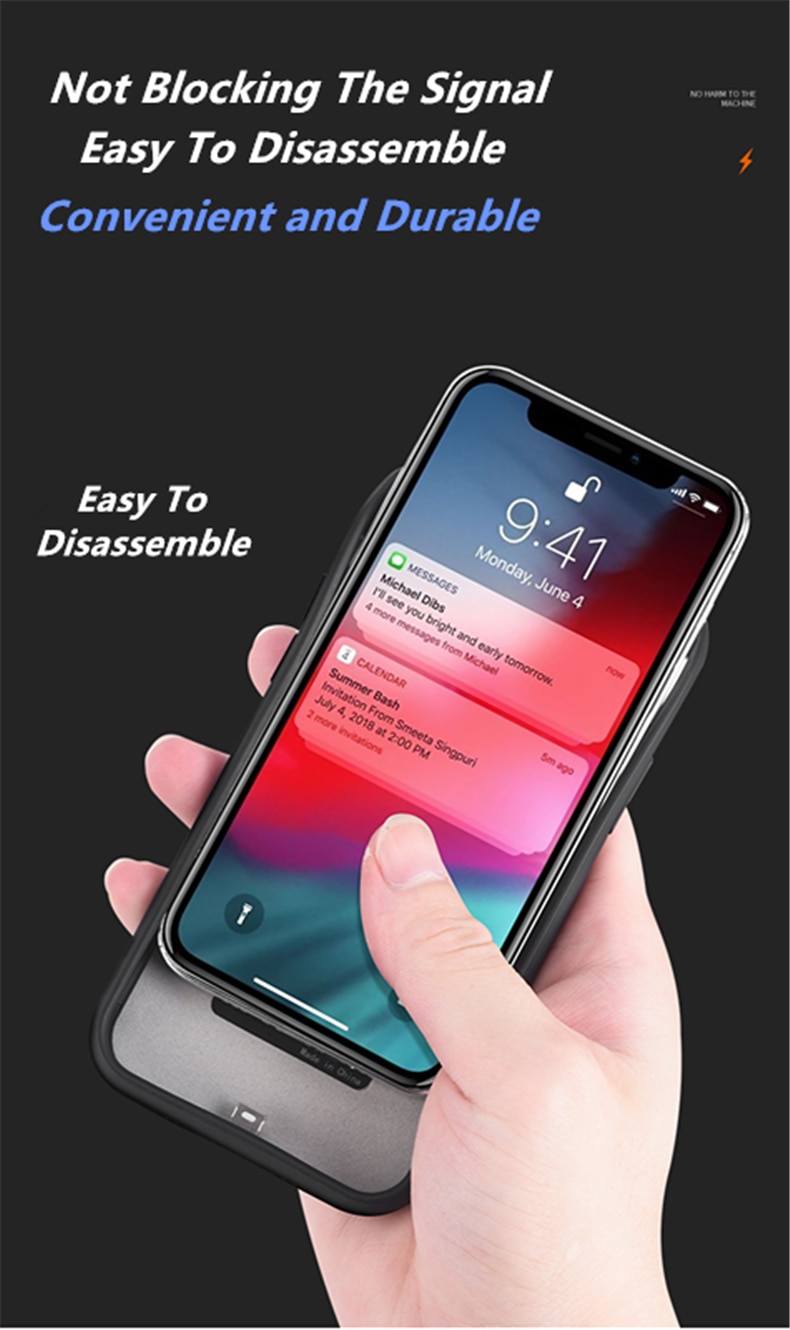 For iphone 12 Mini 12 Pro Max Battery Case Thin Smart Charger Cover Power Bank For iphone 12 Mini Battery Case