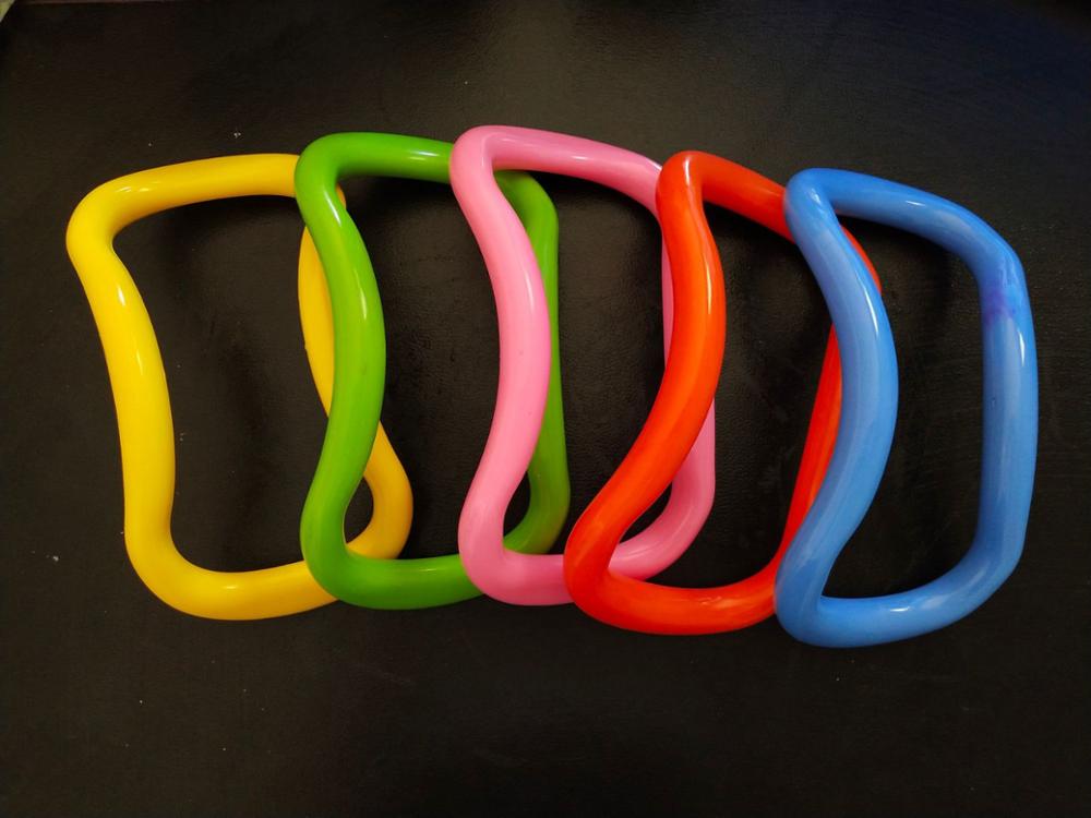 ¡Producto en oferta! Circulo de yoga, Pilates, Círculo de estiramiento, Hogar para mujer, estiramiento de espalda, columna cervical, Circulo de yoga, masaje, piernas, ejercicio a